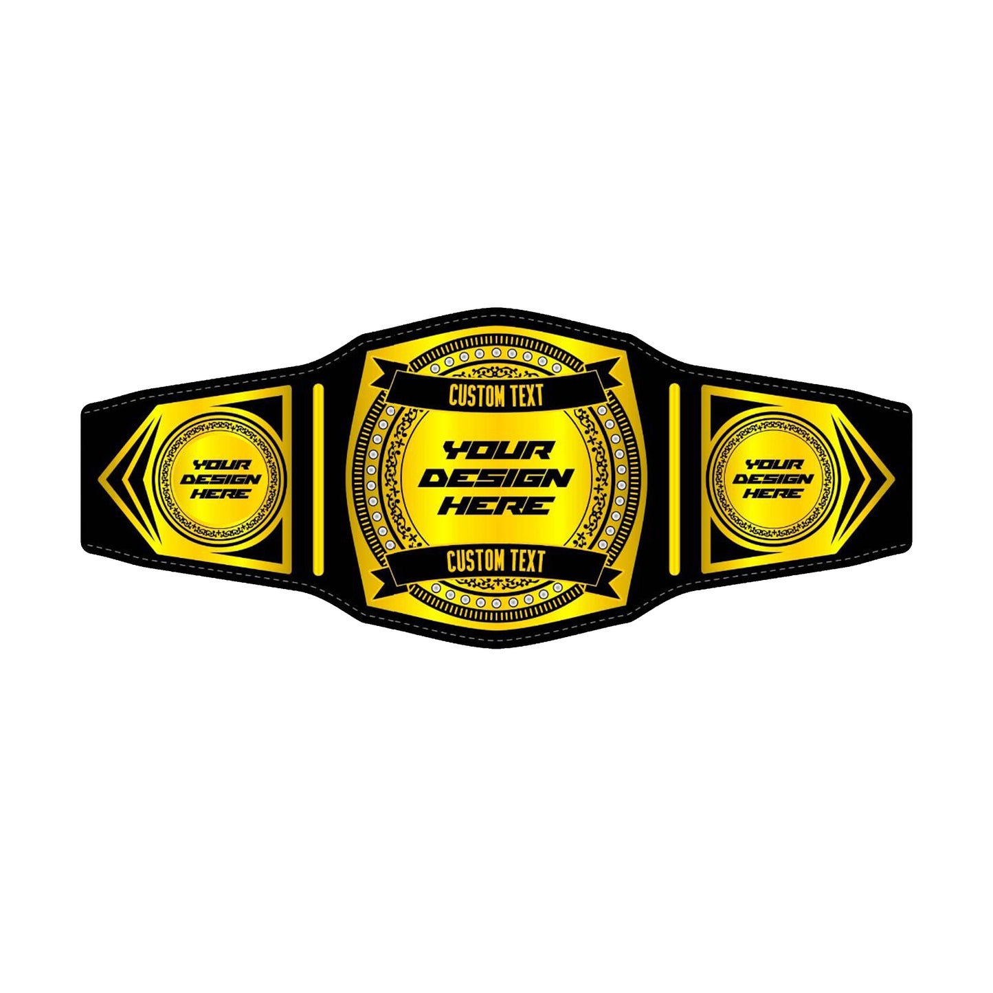 ZASA4 Custom Made Championship Belt
