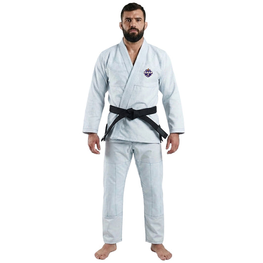 ZASA4 Regular White - Brazilian Jiu Jitsu BJJ Kimono Uniform Gi - Kids Adult Unisex