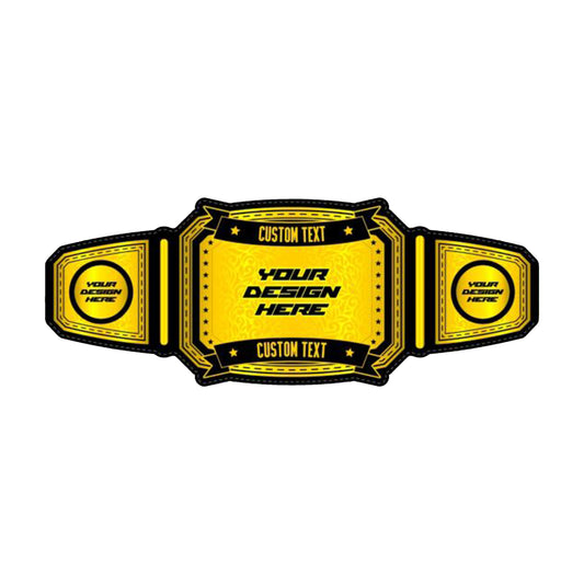 ZASA4 Custom Title Belt