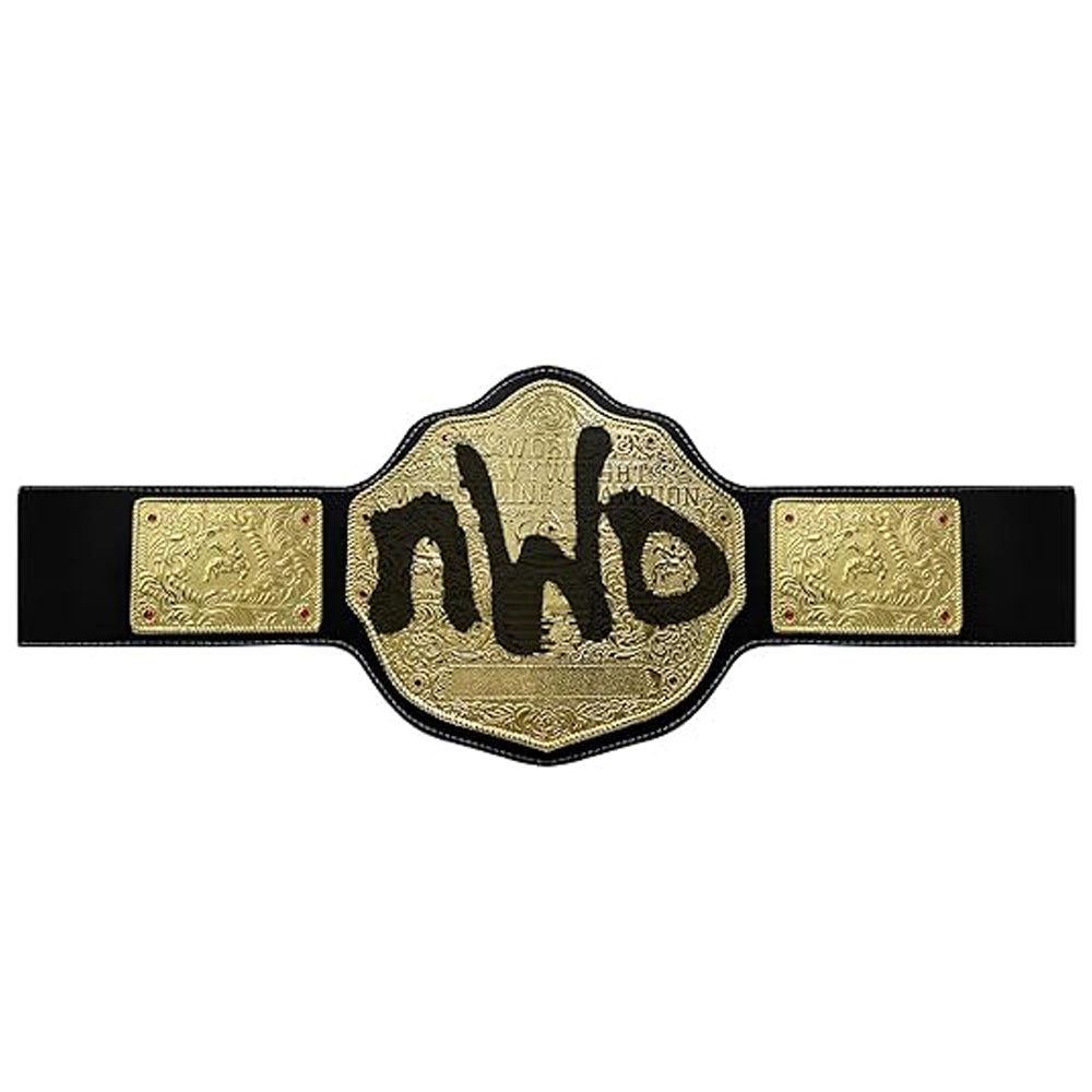 ZASA4 Golden Era Series Classic Rebel Spray-Painted Gold Title - Black Leather