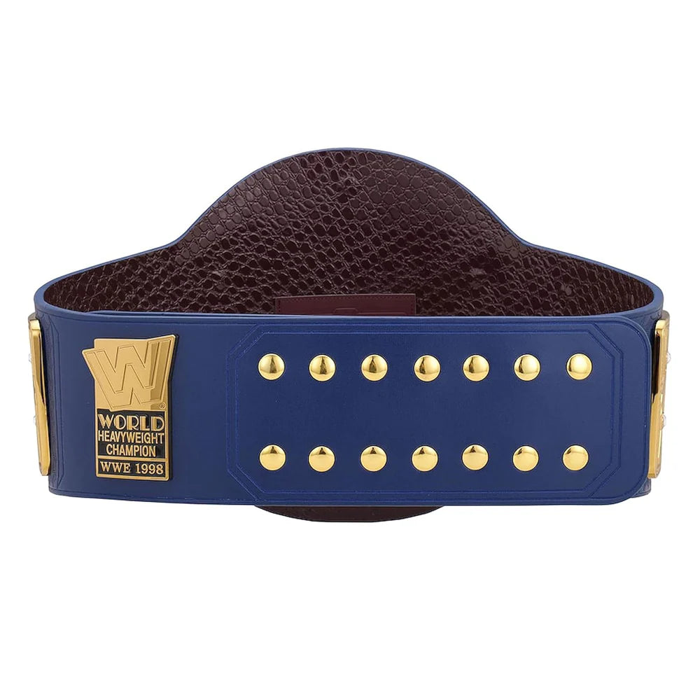 ZASA4 Blue WE Big Eagle Championship Replica Title Belt World Heavyweight Universal Championship