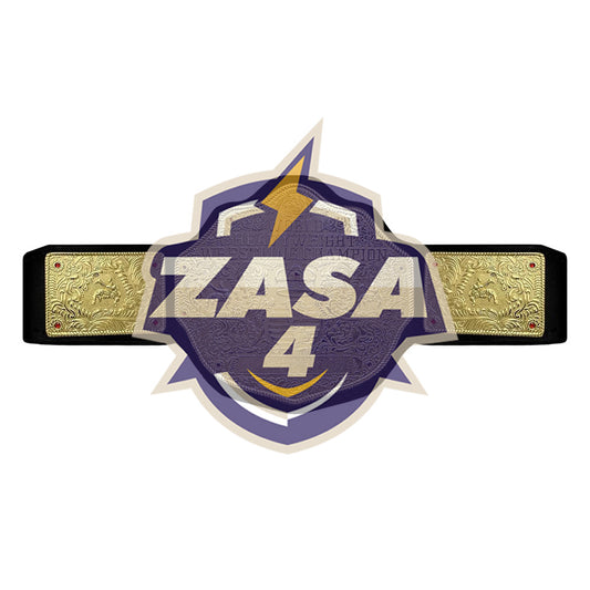 ZASA4 Golden Era Series Premium Heritage Gold Global Heavyweight Belt