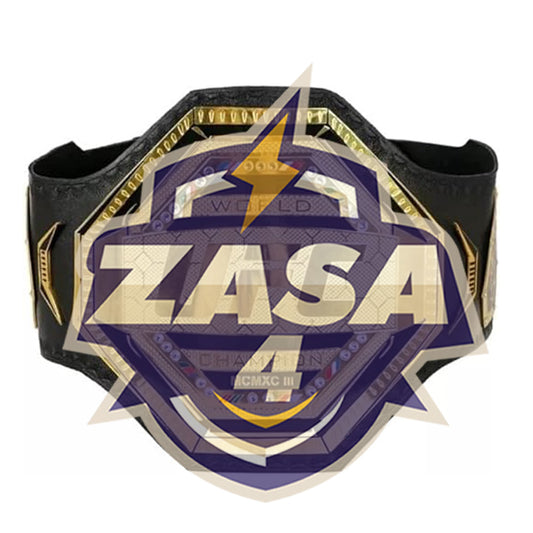 ZASA4 Replica Combat Sports Series Modern Era Octagon Gold Combat Championship
