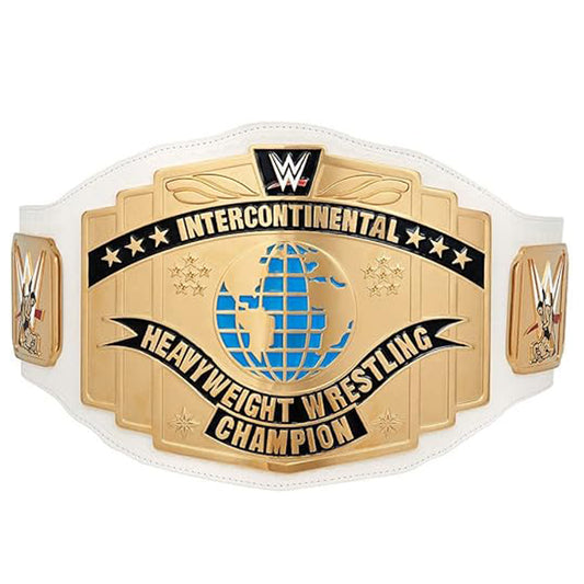 ZASA4 Intercontinental Heavyweight Wrestling Championship Belt, Intercontinental Wrestling Replica Belt Die Cast
