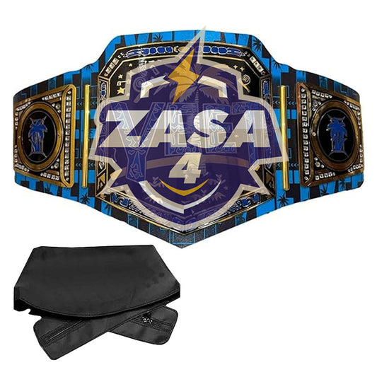 ZASA4 Replica Collection Main Event Inspired Blue Tribute Belt